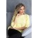 Female jumper, size 46, yellow color