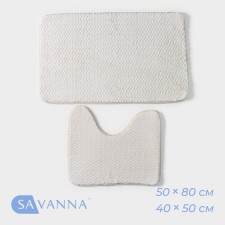 Set of bathroom and toilet Savanna 