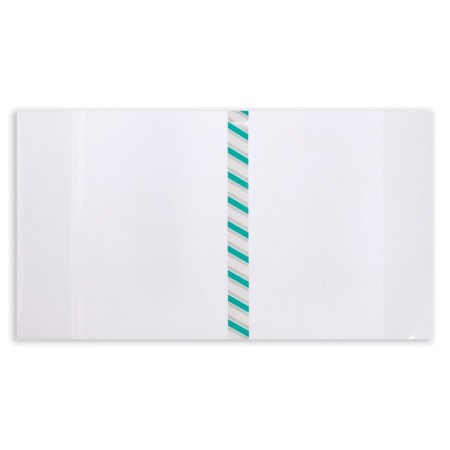 Set of covers PE 5 pieces, 217 x 400 mm, 200 μm, for diaries and verification work, universal, with bookmarks, mix-2