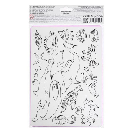 Stencil Koh-I-Noor 9820/03, "Ocean"-5