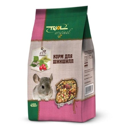 Triol feed for chinchillas, 450 g-1