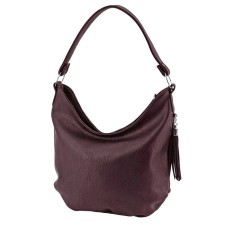 B2263 Bag bag, lightning department, burgundy color 29x40x10cm