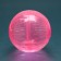 Ball for rodents "Pigger", 12 cm, pink