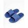 Slippers with a massage effect, open nose, size 40-41, blue color
