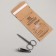 Crafts for sterilization, 75 × 150 mm, brown color