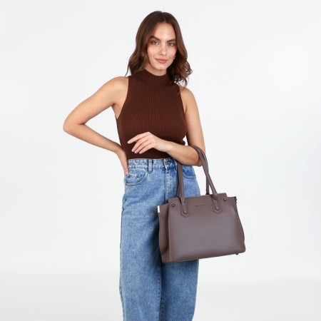 Bag Women's Tout, on lightning, powder color-1