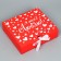 Gift folding box, packaging, “love”, 20 x 18 x 5 cm, without tape