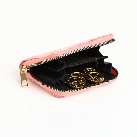 Lightning wallet, pink color-3