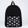 School textile "cats", with a pocket, black color