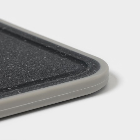 Board for defrosting and cutting products with a sharpener for knives Magistro, 3 in 1, 38 × 26 × 0.7 cm, silver-6