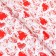 Glossy packaging paper "hearts", 100 x 70 cm, 1 pc.