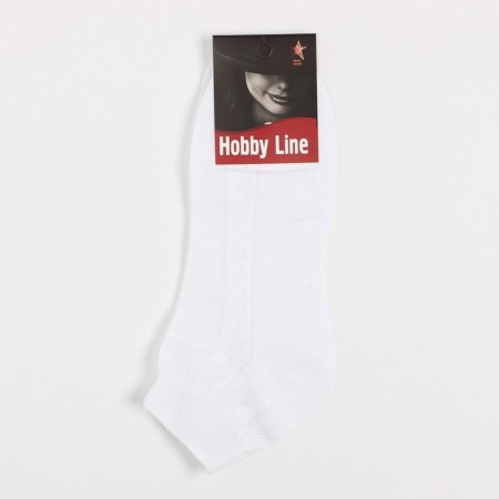 Women's socks, white color, size 25-3