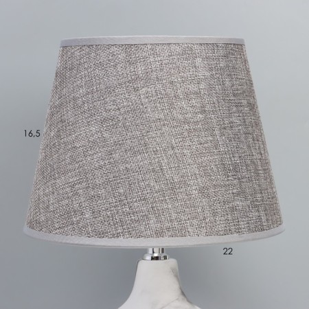 Board lamp "NAMI" E14 40W gray-silver 23x23x40 cm-2