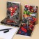 Notepad A5, on the paper clip, 40 sheets, to the point, UV-LK, Iron Man, Avengers