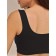 Top female Top Spalla Larga, size m, black color