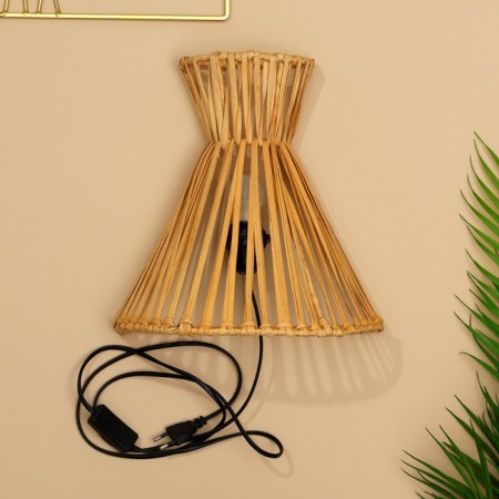 Lamp wall -mounted from the rattan "Hawaii" 1x120W, E27, 30x15x30 cm-8
