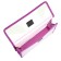 A5 notebook folder (230 x 190 x 50 mm), with Velcro valve, plastic/textiles, calligrata, "unicorn"