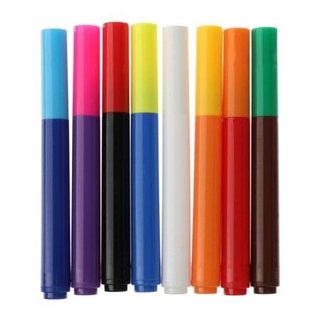 Fleeters "Magic", 7 colors + 1 felt -tip pen changing color, ventilated cap-1