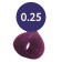 Hair carp, tone 0/25, purple-mahagon (pink), 60 ml
