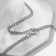 Set 2 items; Earrings, Knight "Light Flirt" Rain, white in silver, 40 cm