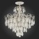 Ceiling EVOLUCE lamp. Sle160302-06. Magonza. 6x60 watts, E14, 50x50x75 cm, golden color