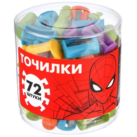 Plastic sharpener, mix, spider-man-8