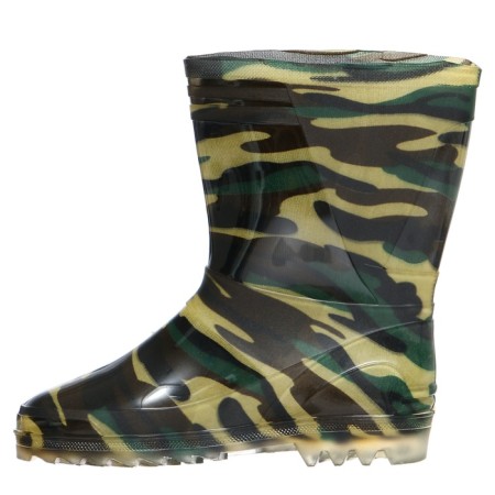 Male boots S-10RU, PVC, insulated, camouflage mix, size 39 (247)-6