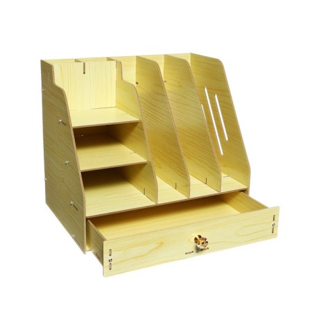Organizer-stand table, DEVENTE. Woodfort, 32.6 x 23.9 x 29.1 cm, MDF, cardboard box-4