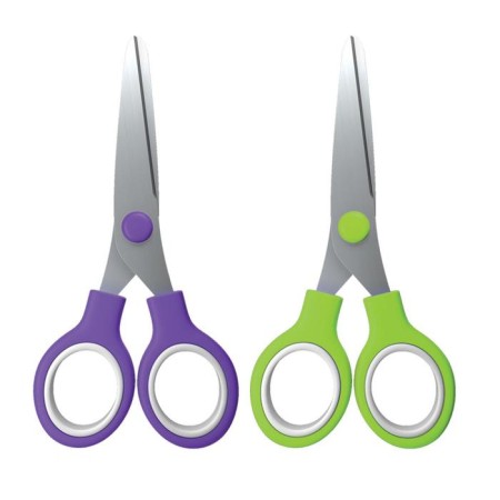 Baby scissors 13 cm, Erichkrause Standard Junior, with rounded ends of blades, mix-2