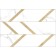 Tile facing ornament VEGA GT White, 9VG0105TG 40x27