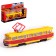 Metal machine "tram", light and sound effects, doors open, inertial, 18 cm