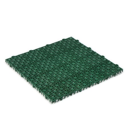 Modular coating, 30 × 30 × 1.5 cm, plastic, green, 1 pc.-1