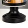 Aromarinet touchscap "Salvia" 1xg4 20W black 12x12x24.5 cm Risalux