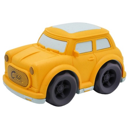 Eco-machine Funky Toys, yellow color, 15 cm