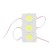LED lighting of the salon 12 V, owls, 4.5 × 3 cm, IP68, 2.4 W, light white