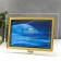 Photo frame Glass "GT 134/G" 10x15 cm, horizontal, with gold
