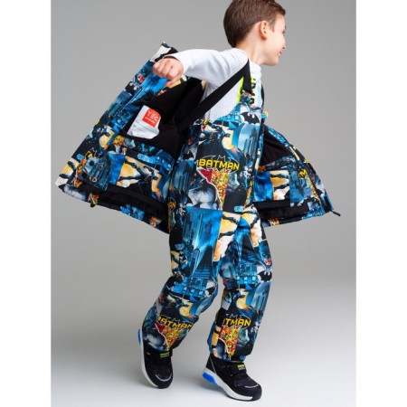 Winter kit for the boy PlayTode: jacket and semi -combineson, height 122 cm-4