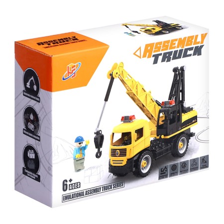 The designer of the screw "Construction crane", 66 parts-2