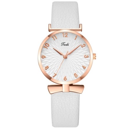 Women's watch, D-3.3 cm, white watches