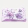 Lightning cosmetic bag, purple color