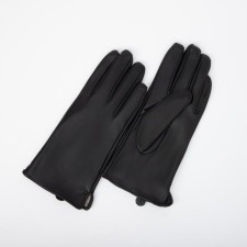 Female gloves, size 9, with insulation, black color