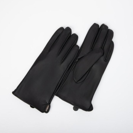 Female gloves, size 9, with insulation, black color