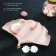 Ceramic serving dish "leaf", 26 × 20 cm, pink color