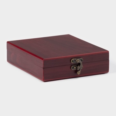 Set for wine “Bordeaux”, 4 objects: ring, cork, drip, knife for cutting foil-8