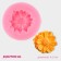 Mold Dolyana "Flower", silicone, 4.5 × 4.5 × 1.4 cm, color mix