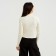 Women's turtleneck Minaku: Basic Line, Ecrew color, size 48