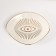 Souvenir ceramic stand for the ring "from the evil eye" 11x8.5x1.6 cm