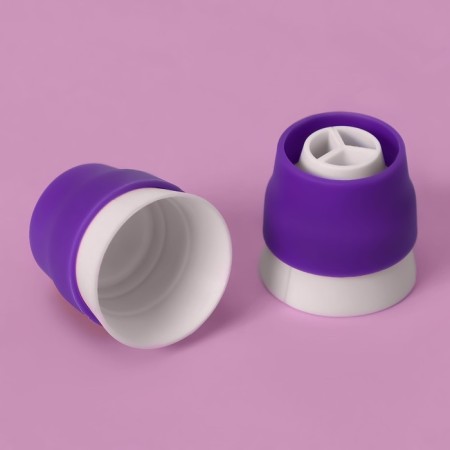 A set of pastry troops, 8 nozzles (d = 3.5 cm), 2 adapters-4