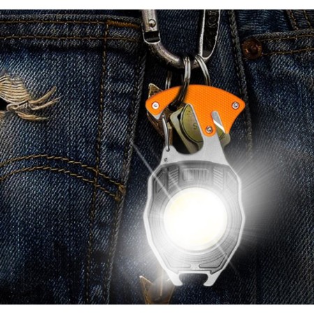 Multifunctional lantern, 5 watts, 740 lm, 500 mAh, COB, lighter, 2 screwdrivers, opener-3