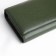 Women's wallet on magnet, green color